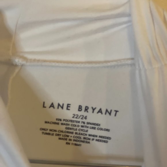 Lane Bryant Women's Polyester/Spandex Turtle Neck - Picture 3 of 3